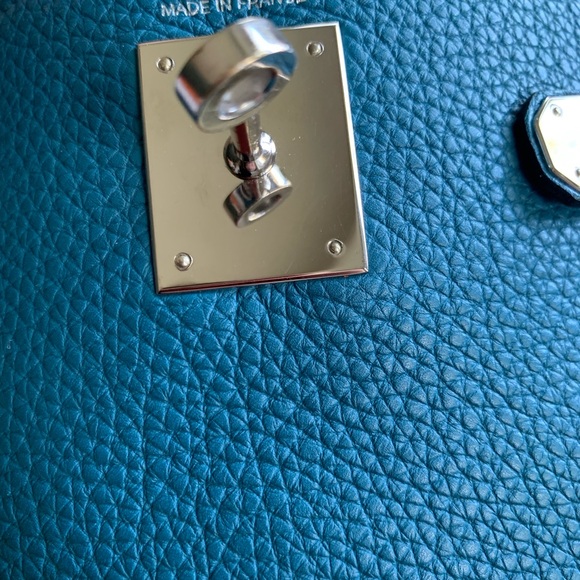Hermes Togo Kelly 35 Retourne Palladium Hardware Authentic - Picture 9 of 14